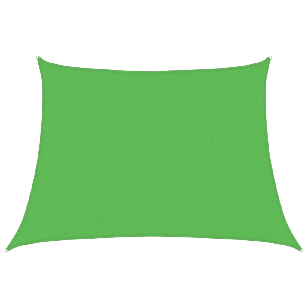 vidaXL Πανί Σκίασης Ανοιχτό Πράσινο 4/5 x 3 μ. από HDPE 160 γρ./μ²