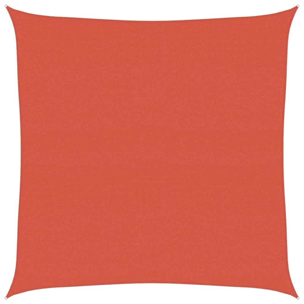 vidaXL Πανί Σκίασης Τερακότα 6 x 6 μ. από HDPE 160 γρ./μ²