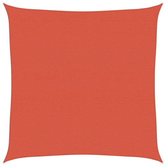 vidaXL Πανί Σκίασης Τερακότα 7 x 7 μ. από HDPE 160 γρ./μ²