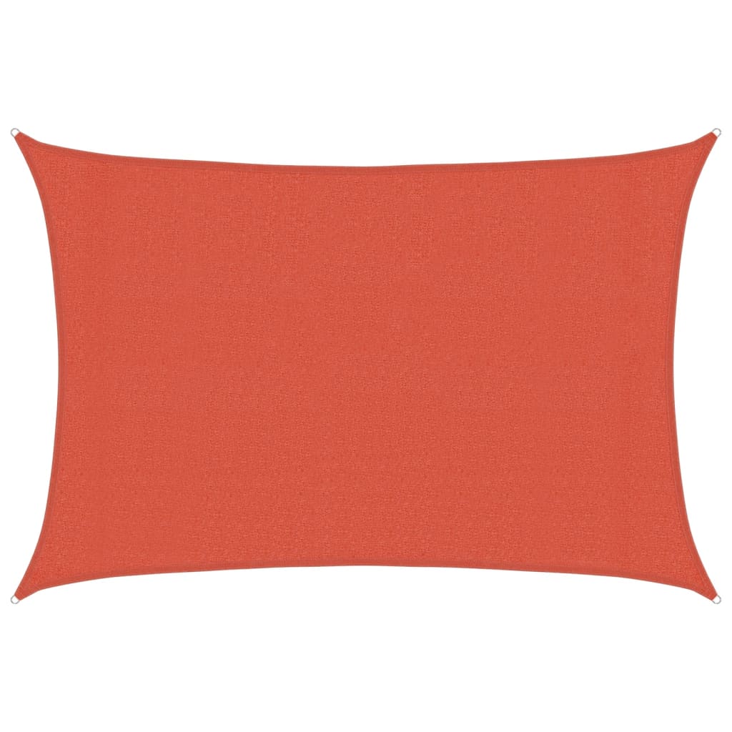 vidaXL Πανί Σκίασης Τερακότα 3 x 5 μ. από HDPE 160 γρ./μ²