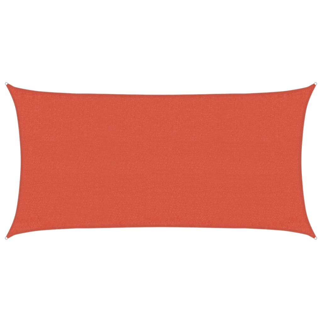 vidaXL Πανί Σκίασης Τερακότα 3x6 μ. από HDPE 160 γρ./μ²