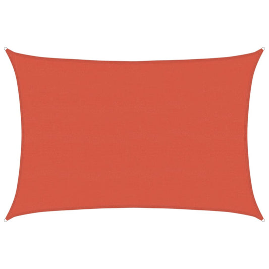 vidaXL Πανί Σκίασης Τερακότα 5 x 7 μ. από HDPE 160 γρ./μ²