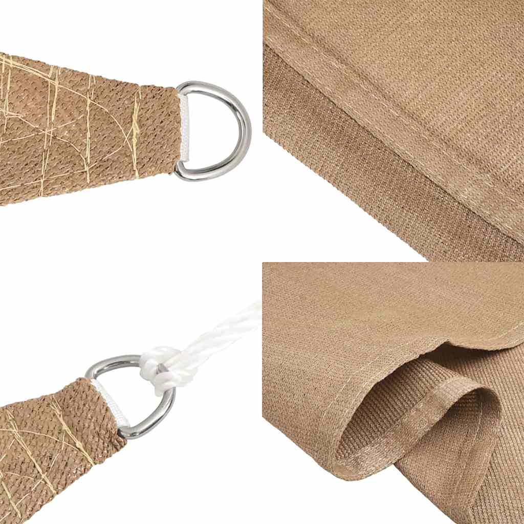 vidaXL Πανί Σκίασης Taupe 2 x 2,5 μ. από HDPE 160 γρ./μ²