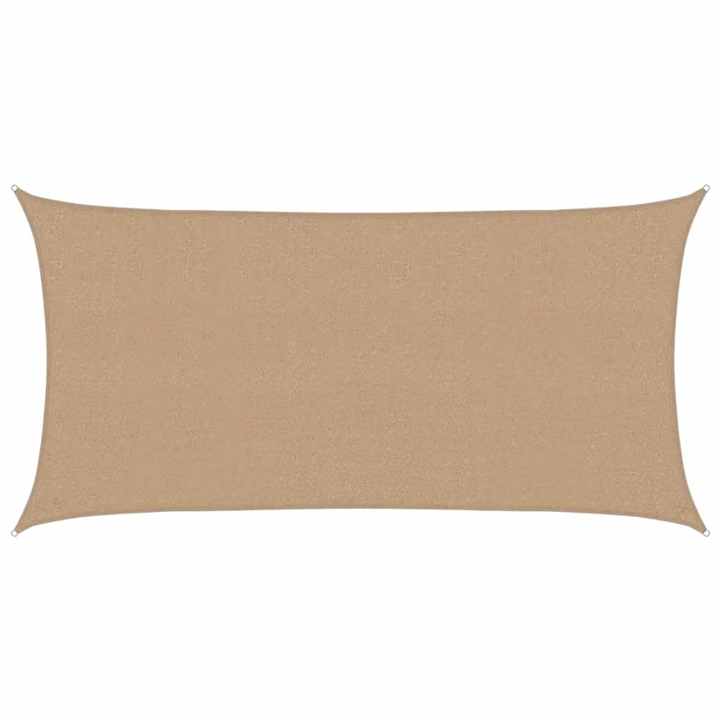 vidaXL Πανί Σκίασης Taupe 2 x 4 μ. από HDPE 160 γρ./μ²