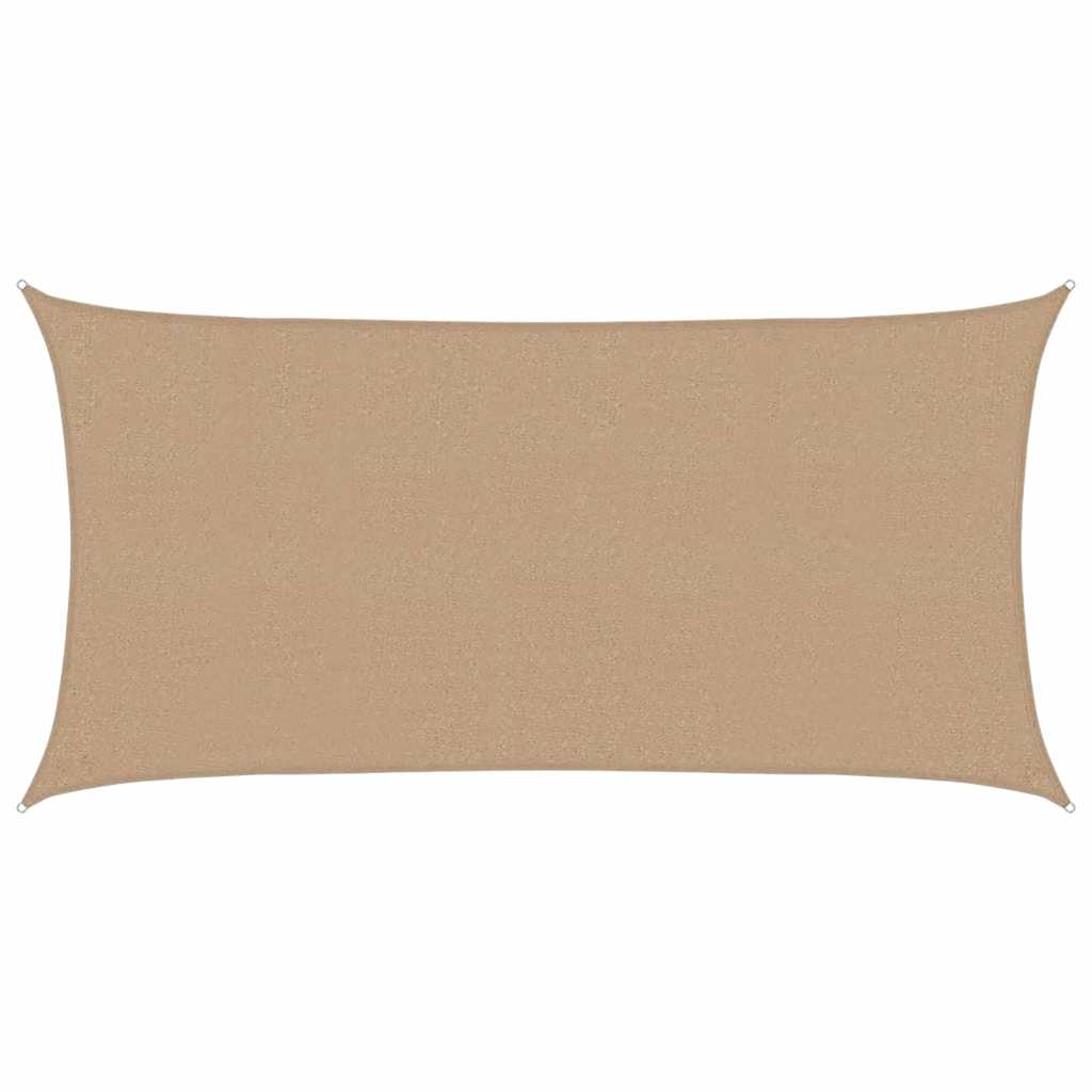 vidaXL Πανί Σκίασης Taupe 2,5 x 4,5 μ. από HDPE 160 γρ./μ²