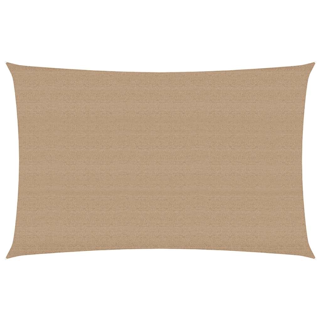 vidaXL Πανί Σκίασης Taupe 3 x 5 μ. από HDPE 160 γρ./μ²