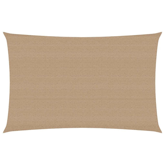 vidaXL Πανί Σκίασης Taupe 3 x 5 μ. από HDPE 160 γρ./μ²