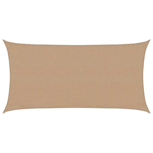 vidaXL Πανί Σκίασης Taupe 3 x 6 μ. από HDPE 160 γρ./μ²