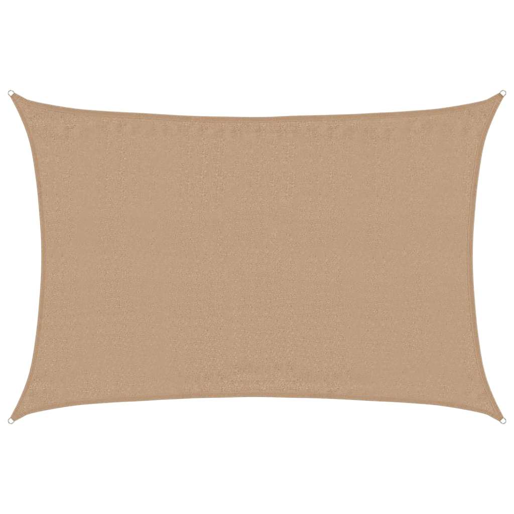 vidaXL Πανί Σκίασης Taupe 4 x 6 μ. από HDPE 160 γρ./μ²