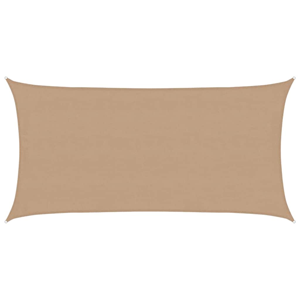 vidaXL Πανί Σκίασης Taupe 4 x 7 μ. από HDPE 160 γρ./μ²