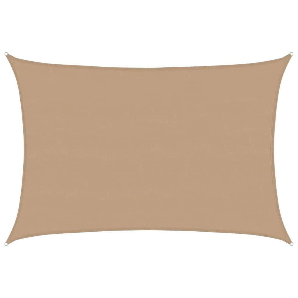 vidaXL Πανί Σκίασης Taupe 5 x 7 μ. από HDPE 160 γρ/μ²