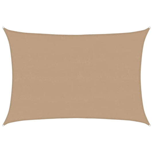 vidaXL Πανί Σκίασης Taupe 5 x 7 μ. από HDPE 160 γρ/μ²