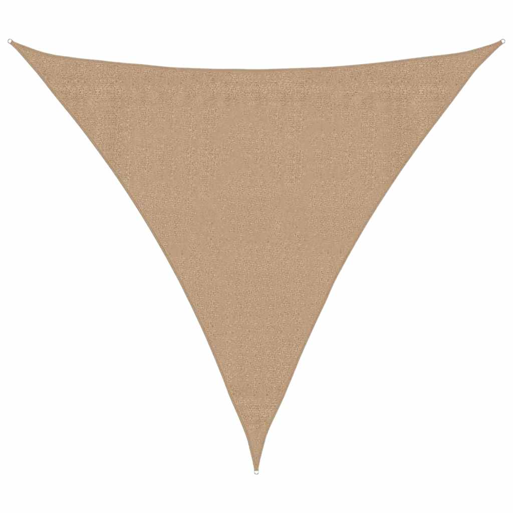 vidaXL Πανί Σκίασης Taupe 3 x 3 x 3 μ. από HDPE 160 γρ/μ²