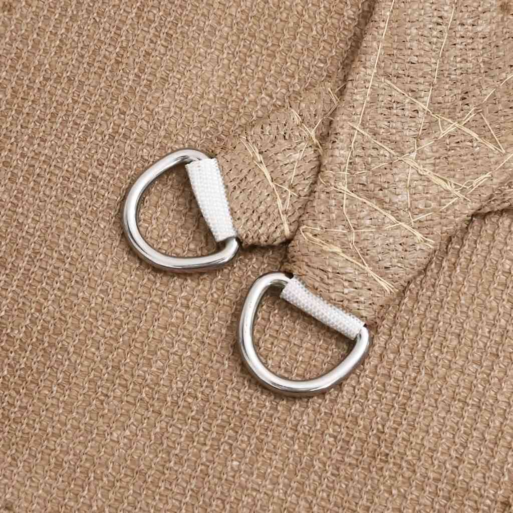 vidaXL Πανί Σκίασης Taupe 4 x 4 x 5,8 μ. από HDPE 160 γρ./μ²