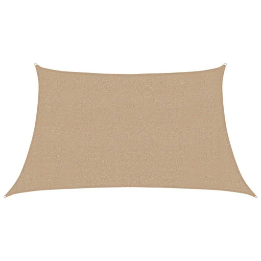vidaXL Πανί Σκίασης Taupe 3/4 x 2 μ. από HDPE 160 γρ./μ²