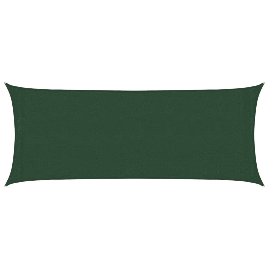 vidaXL Πανί Σκίασης Σκούρο Πράσινο 2 x 5 μ. από HDPE 160 γρ./μ²