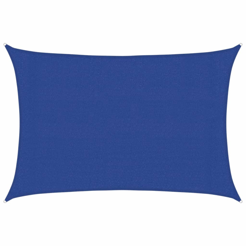 vidaXL Πανί Σκίασης Ορθογώνιο Μπλε 3x4,5 μ. από HDPE 160 γρ/μ²