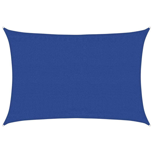 vidaXL Πανί Σκίασης Μπλε Ορθογώνιο 3,5x4,5 μ. από HDPE 160 γρ/μ²