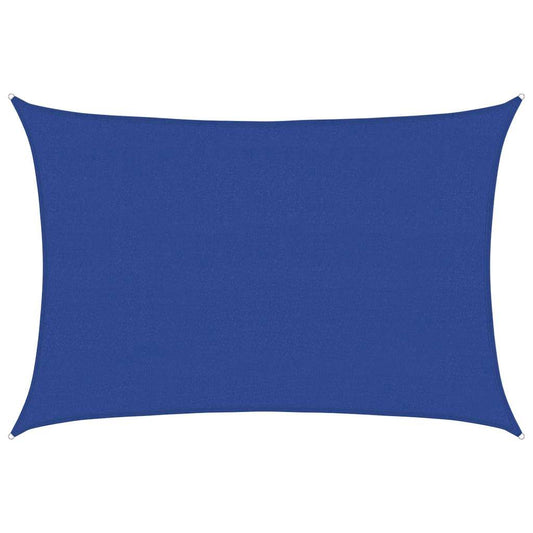 vidaXL Πανί Σκίασης Μπλε Ορθογώνιο 4x5 μ. από HDPE 160 γρ/μ²