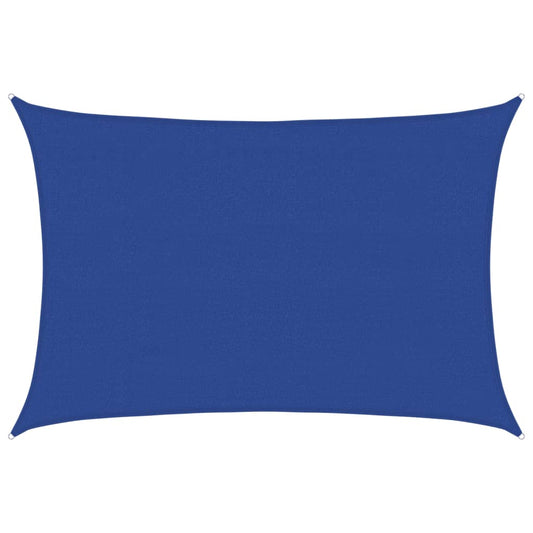 vidaXL Πανί Σκίασης Μπλε Ορθογώνιο 4x6 μ. από HDPE 160 γρ/μ²