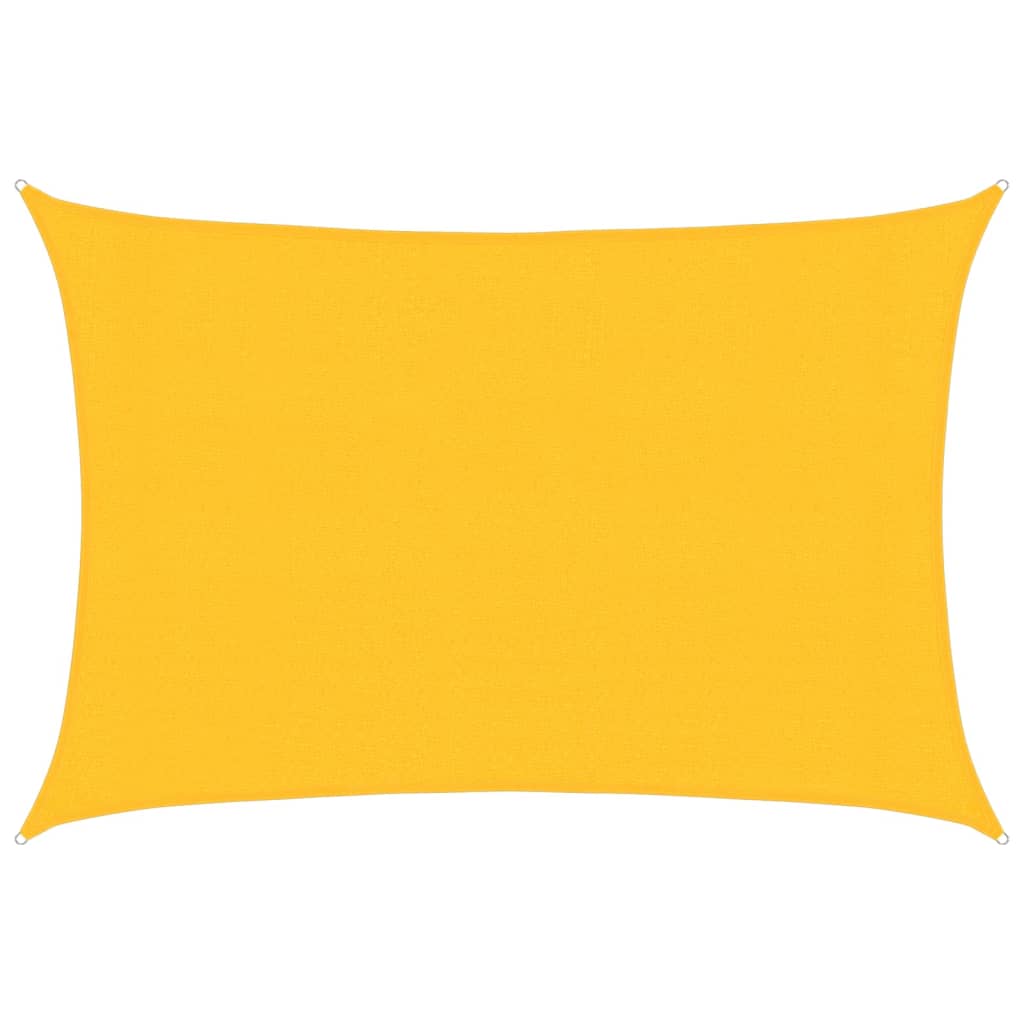 vidaXL Πανί Σκίασης Κίτρινο 3 x 5 μ. 160 γρ./μ² από HDPE