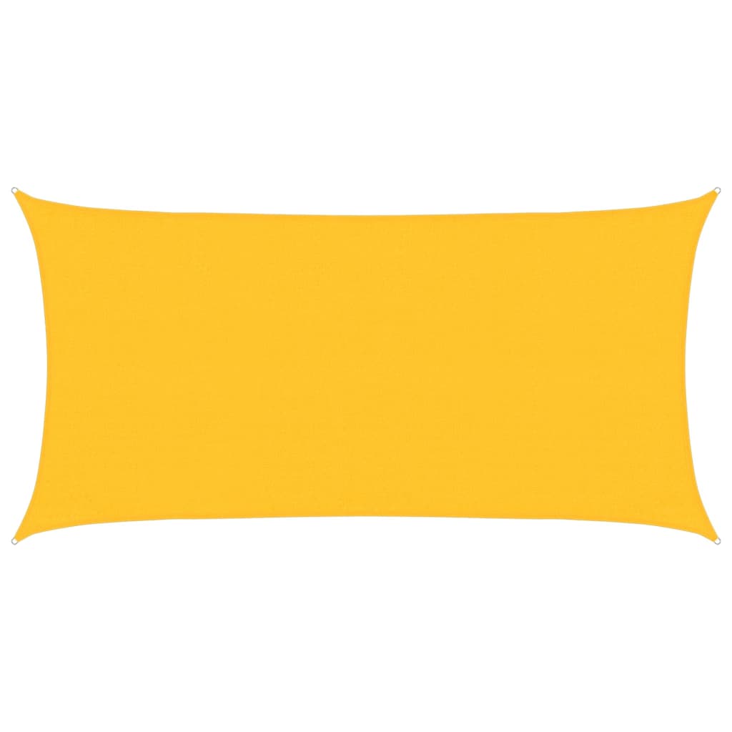 vidaXL Πανί Σκίασης Κίτρινο 3 x 6 μ. 160 γρ./μ² από HDPE