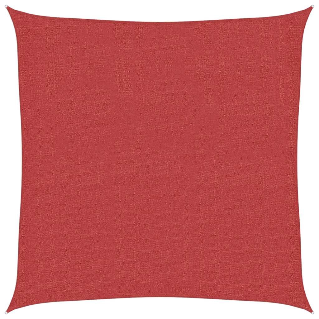 vidaXL Πανί Σκίασης Κόκκινο 2 x 2 μ. από HDPE 160 γρ./μ²