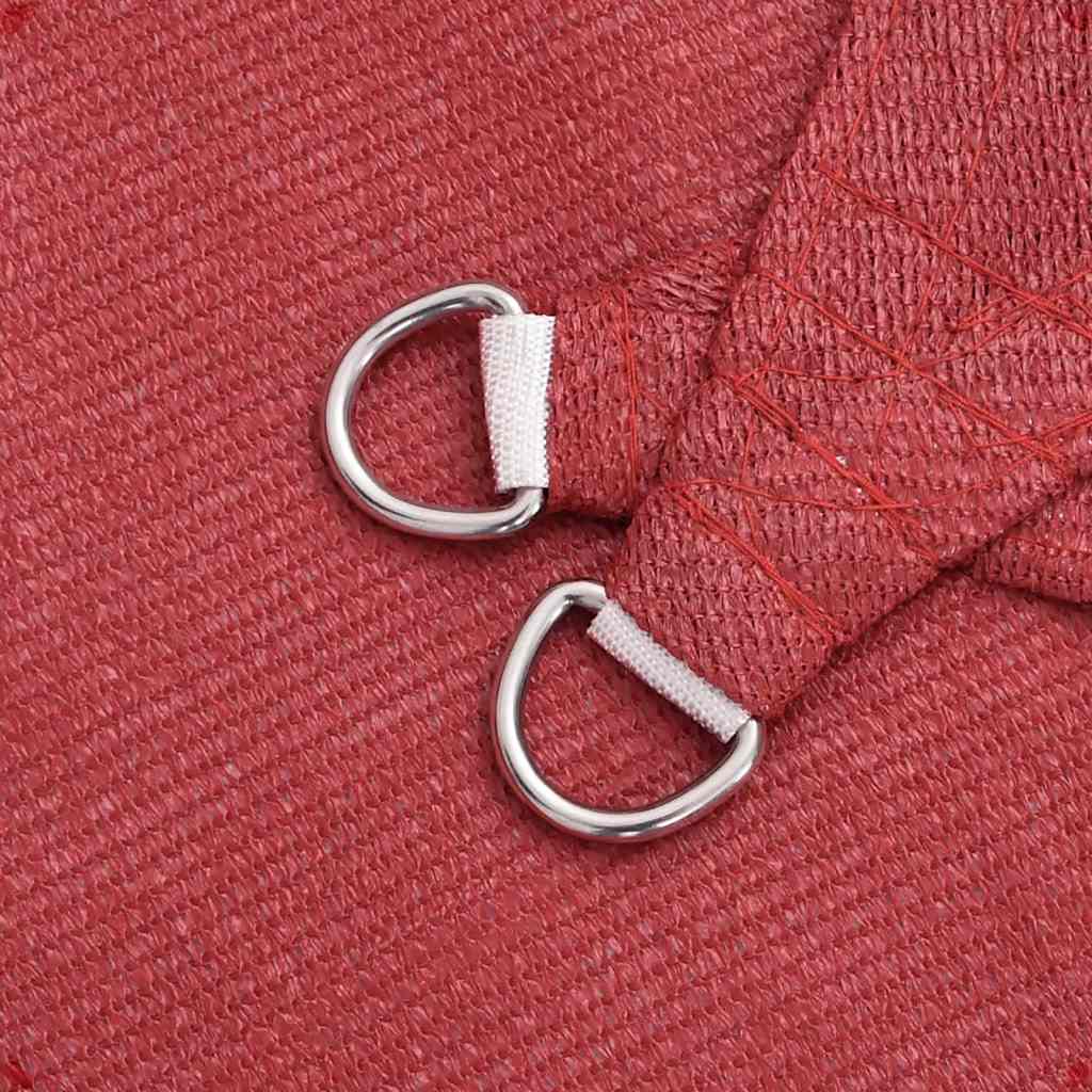 vidaXL Πανί Σκίασης Κόκκινο 2 x 2 μ. από HDPE 160 γρ./μ²