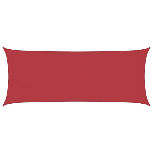 vidaXL Πανί Σκίασης Κόκκινο 2 x 4,5 μ. από HDPE 160 γρ./μ²
