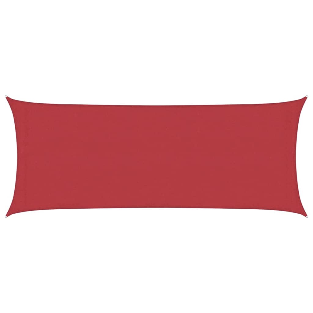 vidaXL Πανί Σκίασης Κόκκινο 2 x 5 μ. από HDPE 160 γρ./μ²