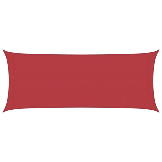 vidaXL Πανί Σκίασης Κόκκινο 2 x 5 μ. από HDPE 160 γρ./μ²