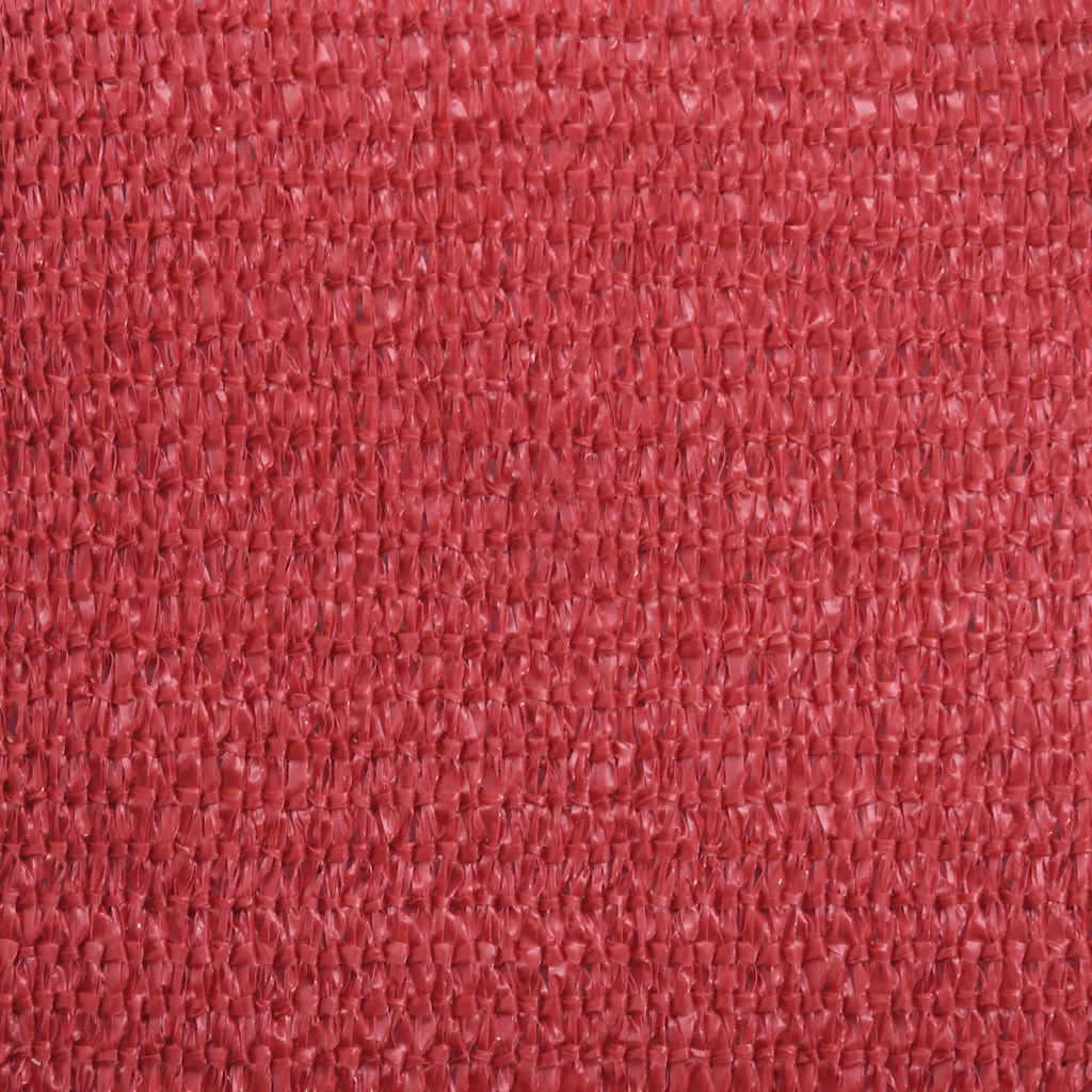 vidaXL Πανί Σκίασης Κόκκινο 3,5 x 4,5 μ. από HDPE 160 γρ./μ²