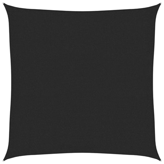 vidaXL Πανί Σκίασης Μαύρο 2 x 2 μ. από HDPE 160 γρ./μ²