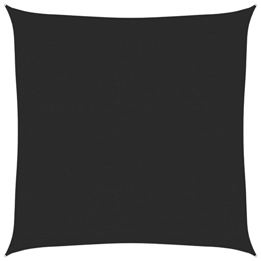 vidaXL Πανί Σκίασης Μαύρο 4,5 x 4,5 μ. από HDPE 160 γρ./μ²