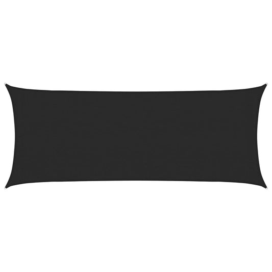 vidaXL Πανί Σκίασης Μαύρο 2 x 4,5 μ. από HDPE 160 γρ./μ²