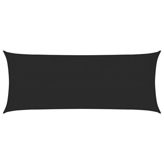 vidaXL Πανί Σκίασης Μαύρο 2 x 5 μ. από HDPE 160 γρ./μ²