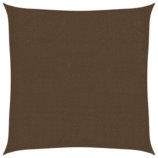 vidaXL Πανί Σκίασης Καφέ 2,5 x 2,5 μ. από HDPE 160 γρ./μ²