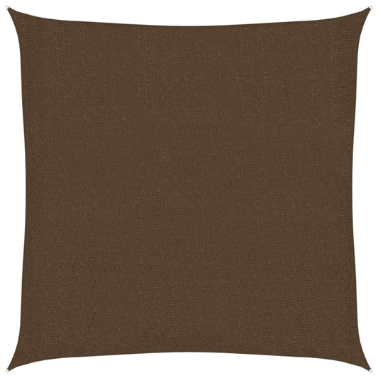 vidaXL Πανί Σκίασης Καφέ 3 x 3 μ. από HDPE 160 γρ./μ²