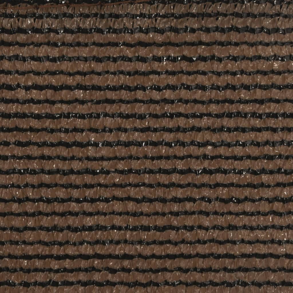 vidaXL Πανί Σκίασης Καφέ 4,5 x 4,5 μ. από HDPE 160 γρ./μ²