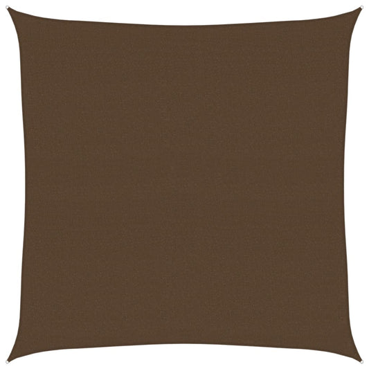 vidaXL Πανί Σκίασης Καφέ 6 x 6 μ. από HDPE 160 γρ./μ²