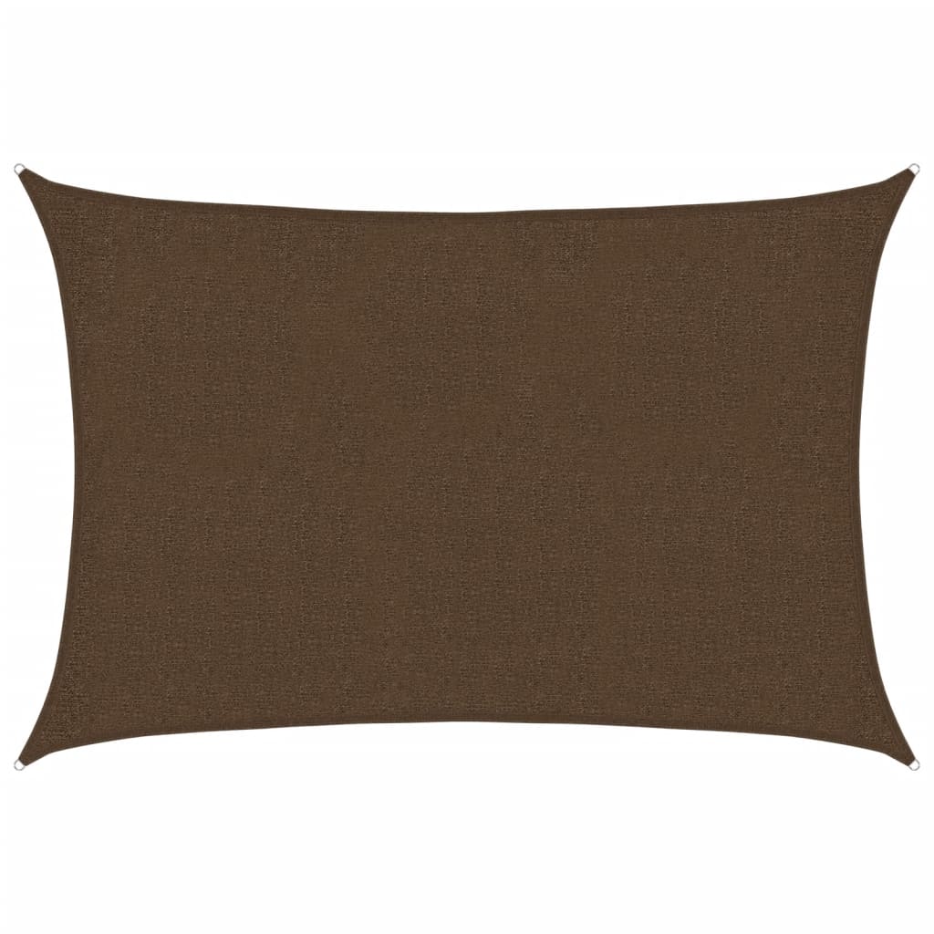 vidaXL Πανί Σκίασης Καφέ 2 x 3 μ. από HDPE 160 γρ./μ²