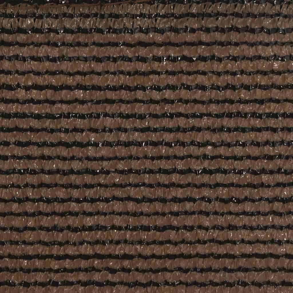 vidaXL Πανί Σκίασης Καφέ 2 x 4 μ. από HDPE 160 γρ./μ²