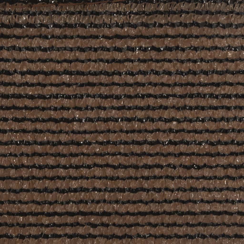 vidaXL Πανί Σκίασης Καφέ 5 x 8 μ. από HDPE 160 γρ/μ²