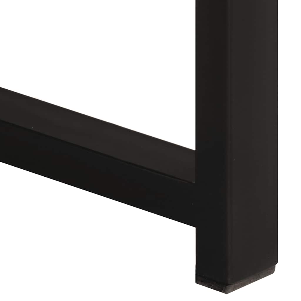 vidaXL Τραπεζάκια Ζιγκόν 3 τεμ. από Μασίφ Ξύλο