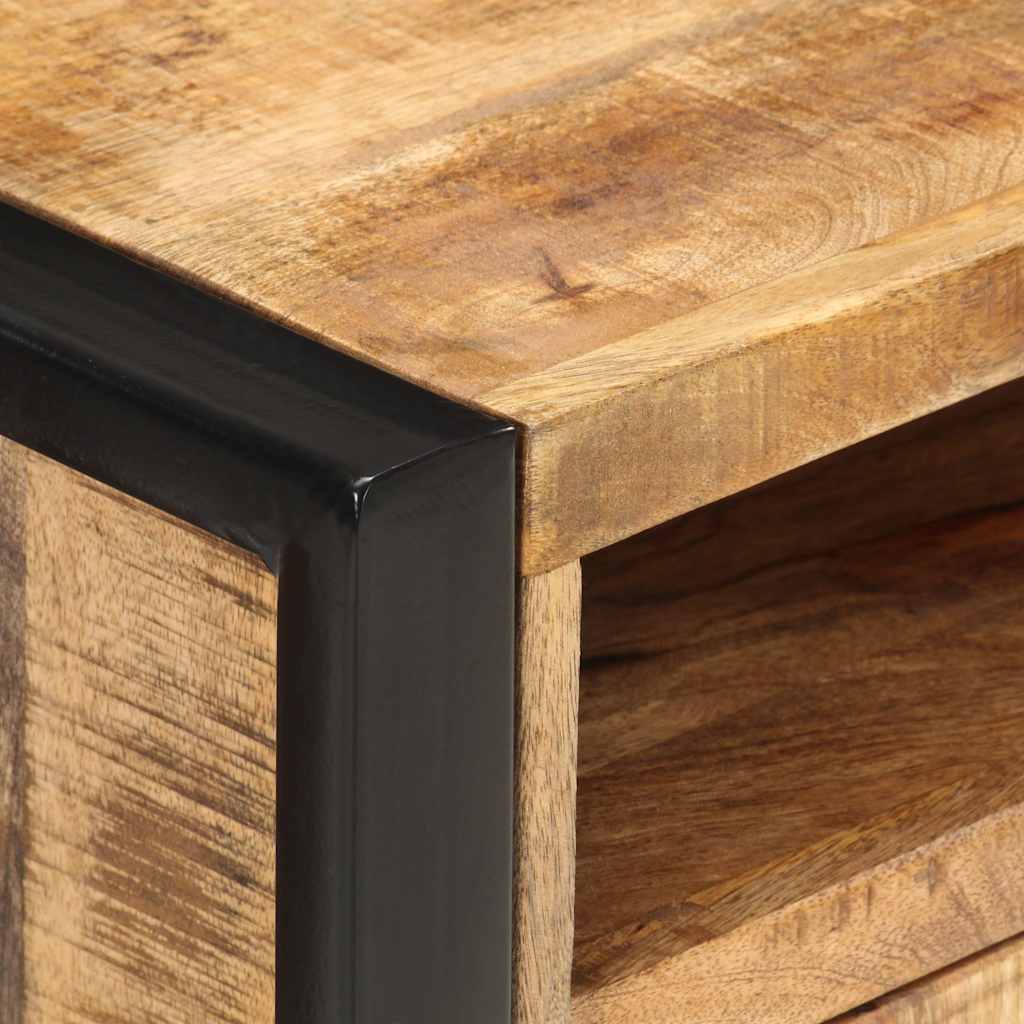vidaXL Κομοδίνο 40 x 35 x 55 εκ. από Μασίφ Ξύλο Μάνγκο