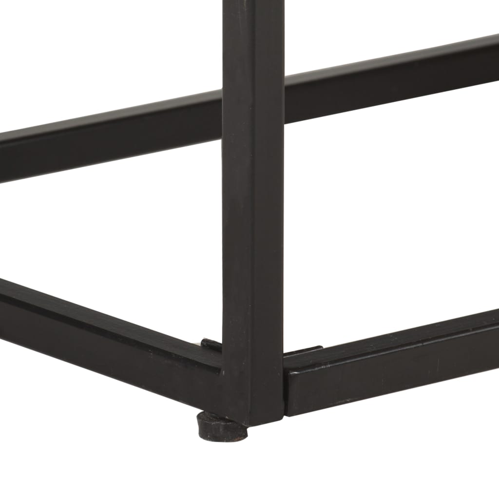 vidaXL Έπιπλο Τηλεόρασης 130 x 30 x 45 εκ. από Ακατέργαστο Ξύλο Μάνγκο
