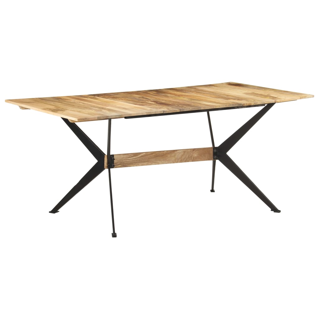 vidaXL Τραπεζαρία 180 x 90 x 76 εκ. από Μασίφ Ξύλο Μάνγκο