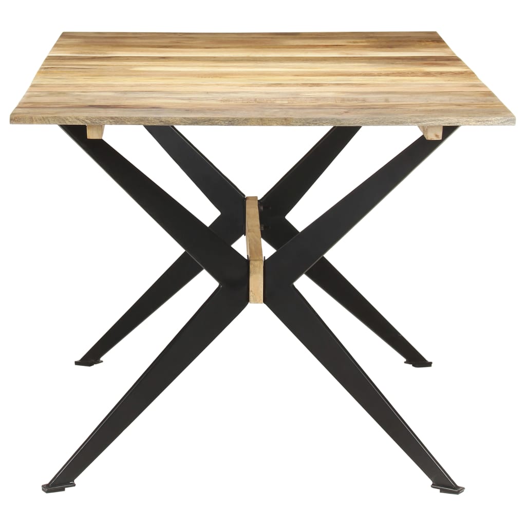 vidaXL Τραπεζαρία 180 x 90 x 76 εκ. από Μασίφ Ξύλο Μάνγκο