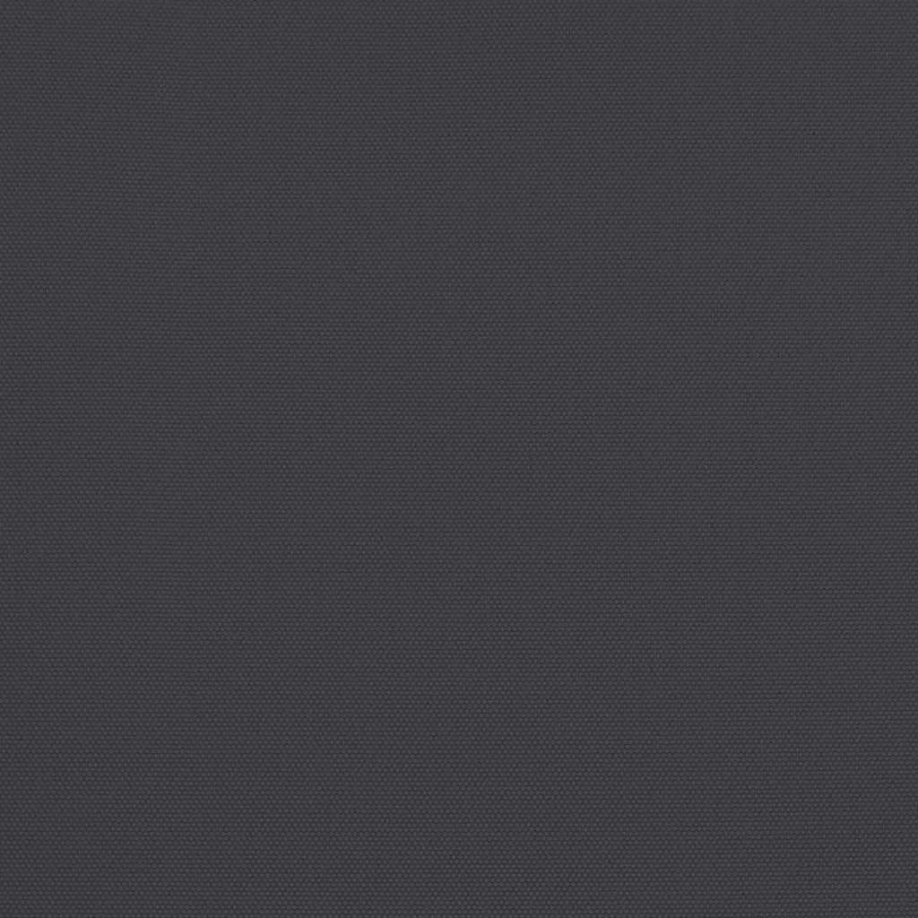 vidaXL Ομπρέλα Βεράντας Ημικυκλική Μαύρη 270x144x222 εκ. Ιστός Αλουμ.