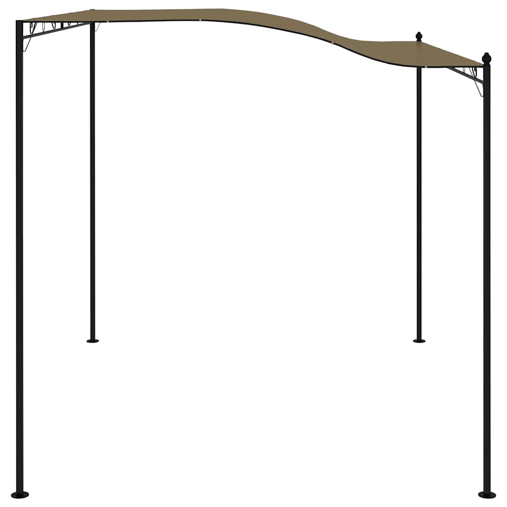 vidaXL Κιόσκι Σκίασης Taupe 3 x 2,4 μ. 180 γρ./μ²
